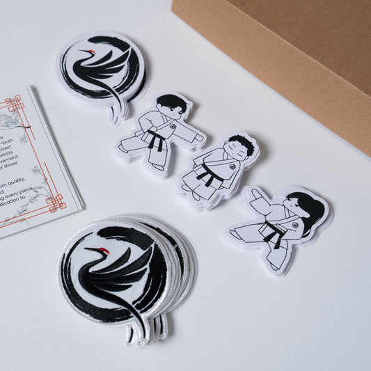 Kaizen Collective Apparel Bundle Official Stickers (x4)