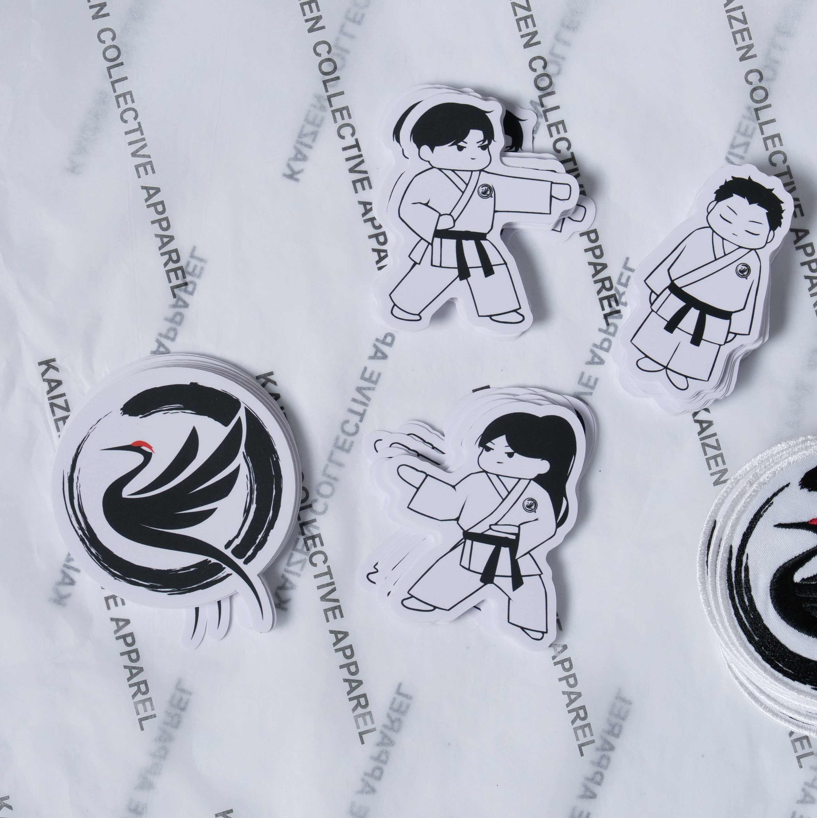 Kaizen Collective Apparel Bundle Official Stickers