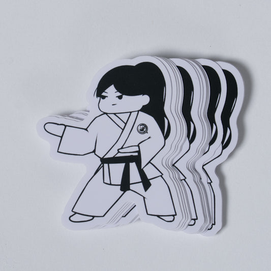 Kaizen Collective Apparel Backhand Knifehand Sticker