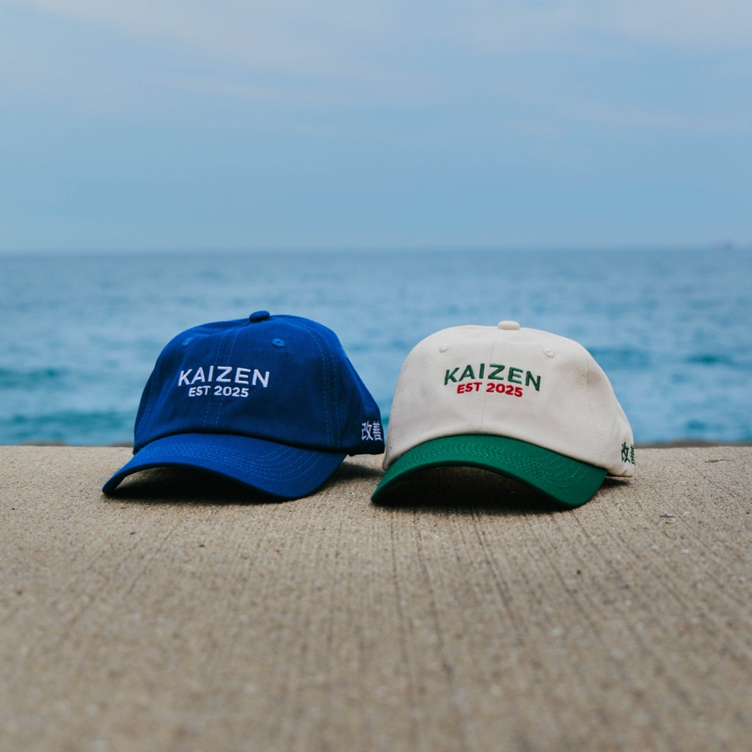 Kaizen Classic Embroidered Cap (Blue)
