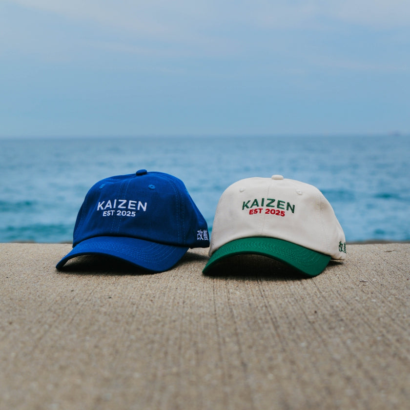 Kaizen Classic Embroidered Cap (Blue)