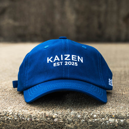 Kaizen Classic Embroidered Cap (Blue)
