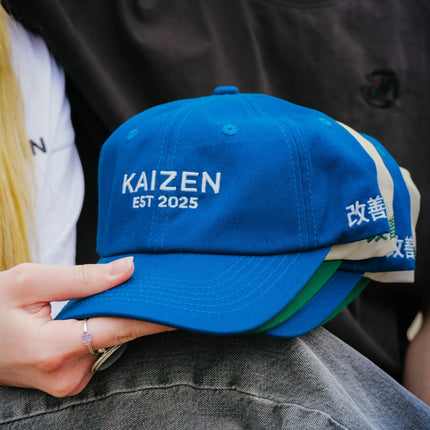 Kaizen Classic Embroidered Cap (Blue)